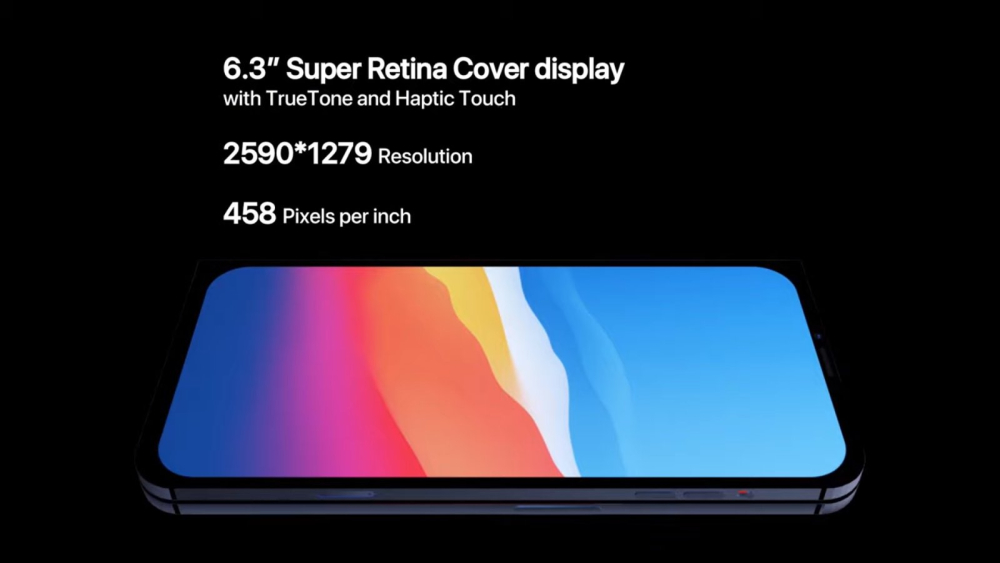 Concept iPhone màn hình gập: Mở ra là iPad, gập lại là iPhone