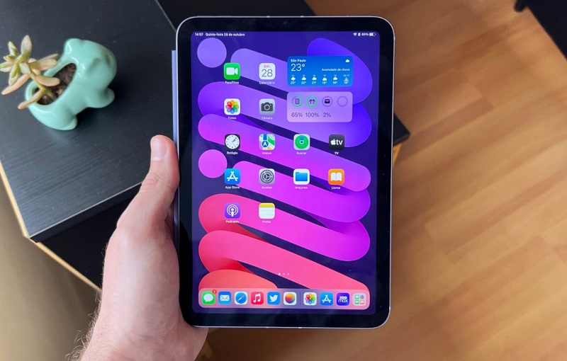 iPad mini có trọng lượng nhẹ