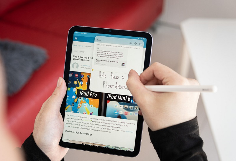 iPad mini có tính di động cao 