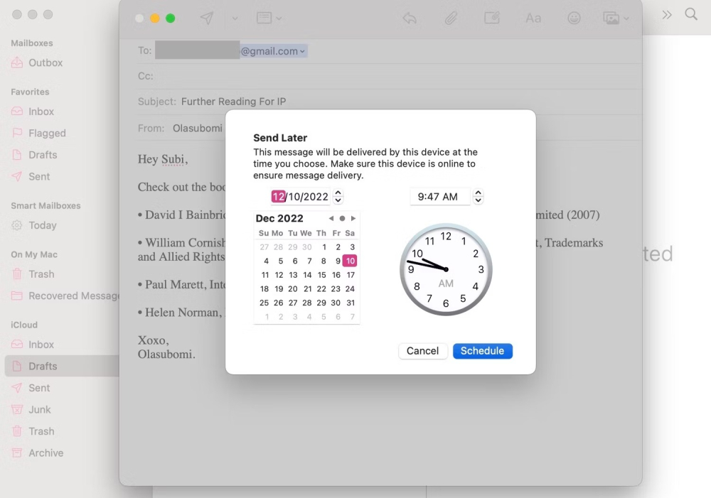 6 tính năng của Apple Mail trong macOS Ventura cực hữu ích bạn cần biết