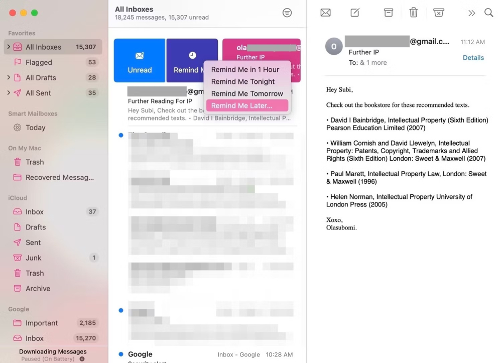 6 tính năng của Apple Mail trong macOS Ventura cực hữu ích bạn cần biết