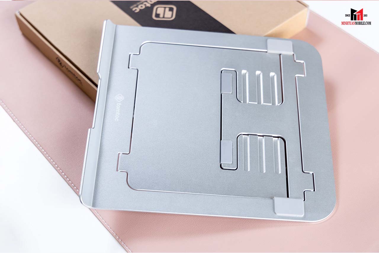 Đế đỡ tản nhiệt TomToc Folding Aluminum Laptop Stand B4002S