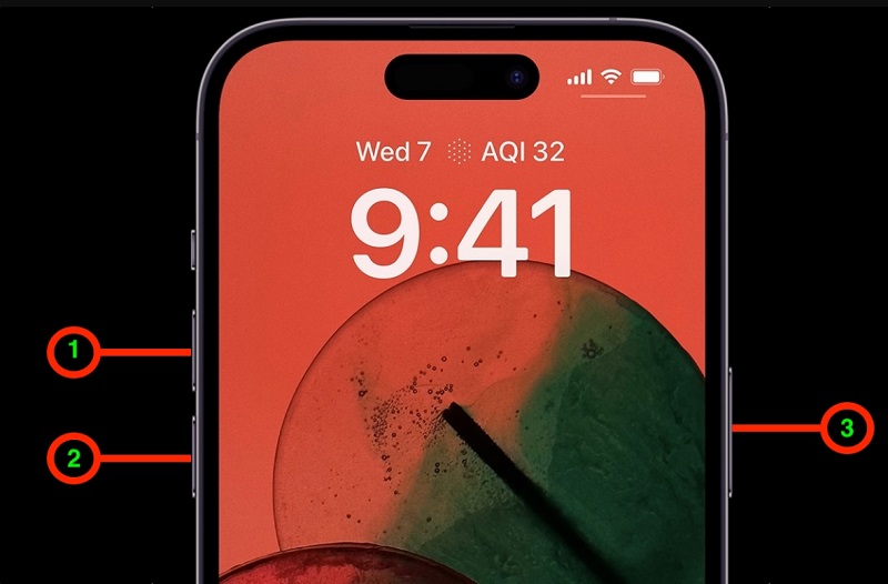 Khởi động lại iPhone 