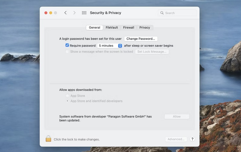 Bổ sung thêm mật khẩu trên macbook 