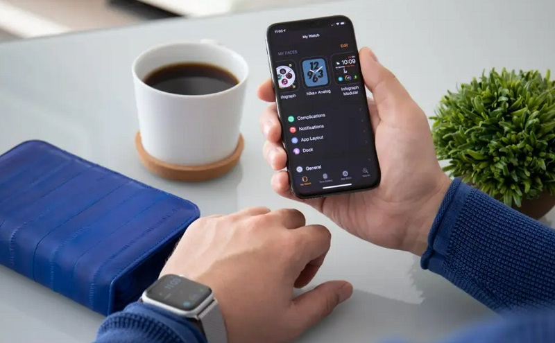 Chuyển đổi sang thang độ xám hiển thị trên đồng hồ