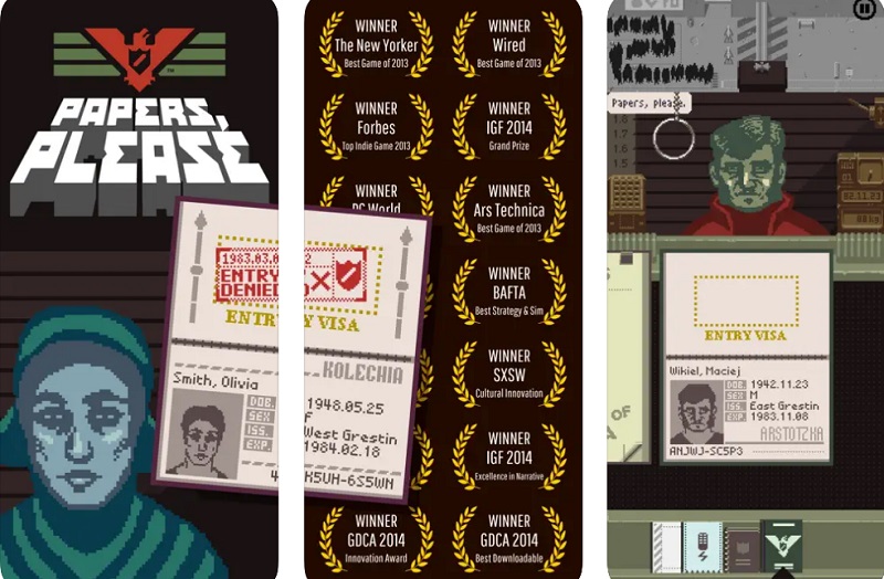 Trò chơi Papers, Please