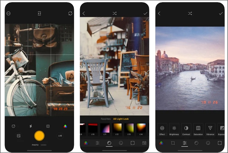Ứng dụng chụp ảnh phim 1998 Cam - Vintage Camera