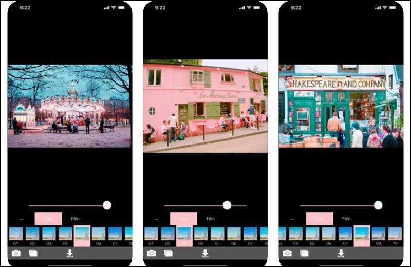 Ứng dụng chụp ảnh phim Analog Film