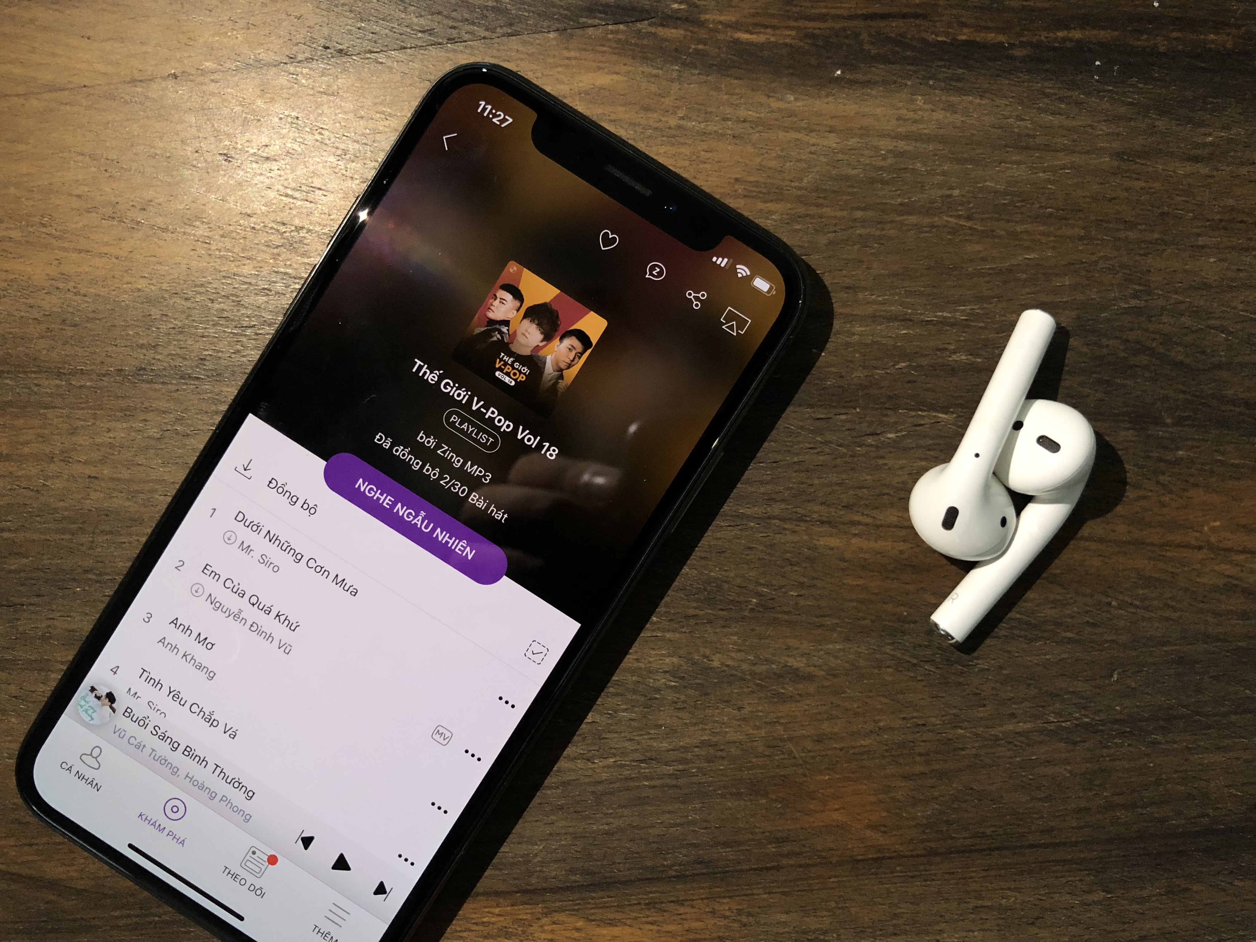 Ứng dụng Zing Mp3 nghe nhạc offline nổi tiếng trên iPhone