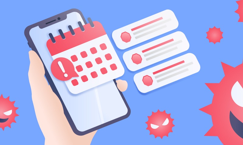 Bị nhiễm phần mềm độc hại khiến cho ứng dụng trên điện thoại dễ bị lỗi, không hoạt động