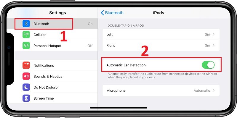 AirPods đột ngột ngừng phát tiếng hoặc hoạt động không bình thường