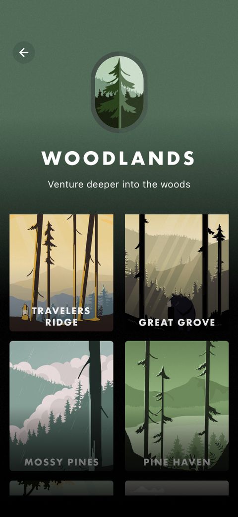 Wild Journey: Nature Sounds giúp bạn đắm mình trong sự yên bình trong rừng hoặc trên những bờ hồ ngập tràn ánh nắng.