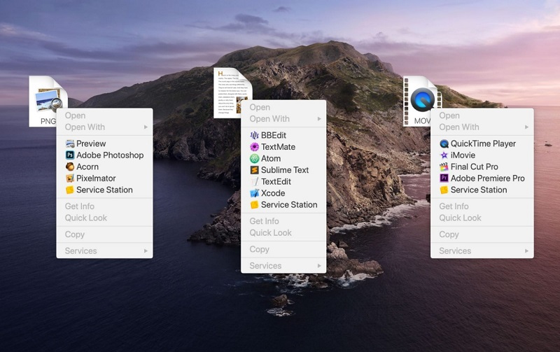 Thay đổi tùy chỉnh nhấp chuột phải 