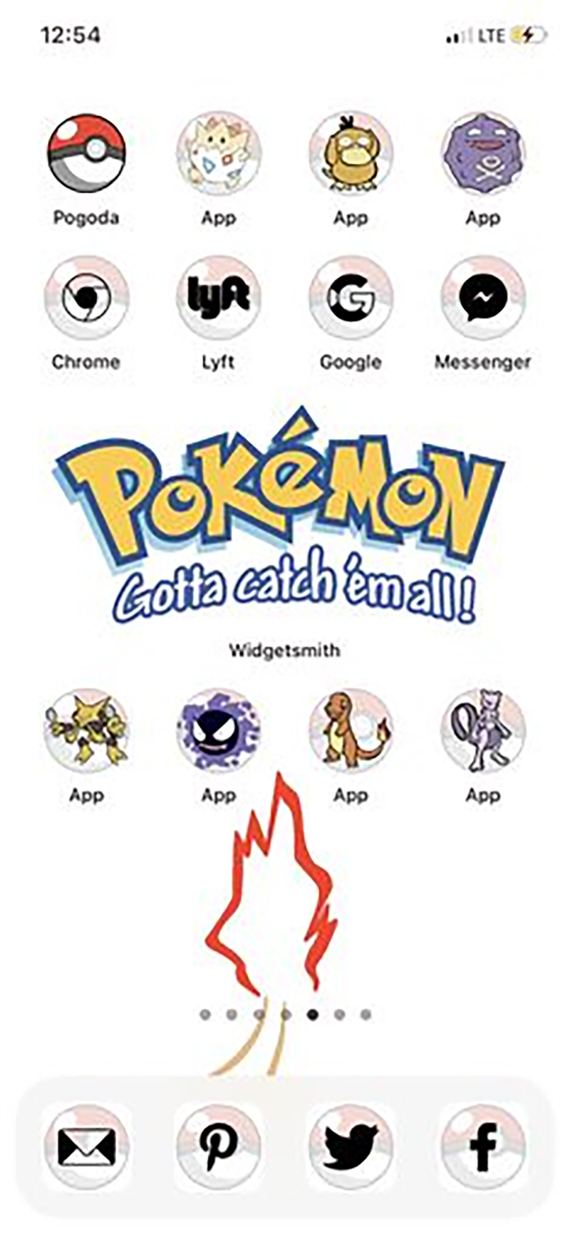 Biểu tượng ứng dụng iPhone theo chủ đề Pokemon