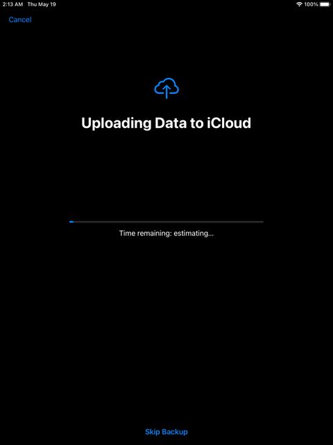 Xóa tất cả nội dung và cài đặt lại