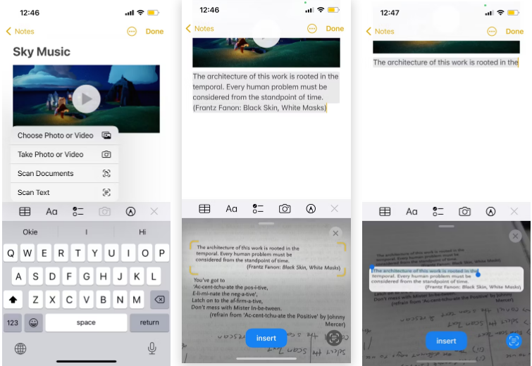 9 tính năng cực tiện dụng khi sử dụng máy quét văn bản trên iPhone