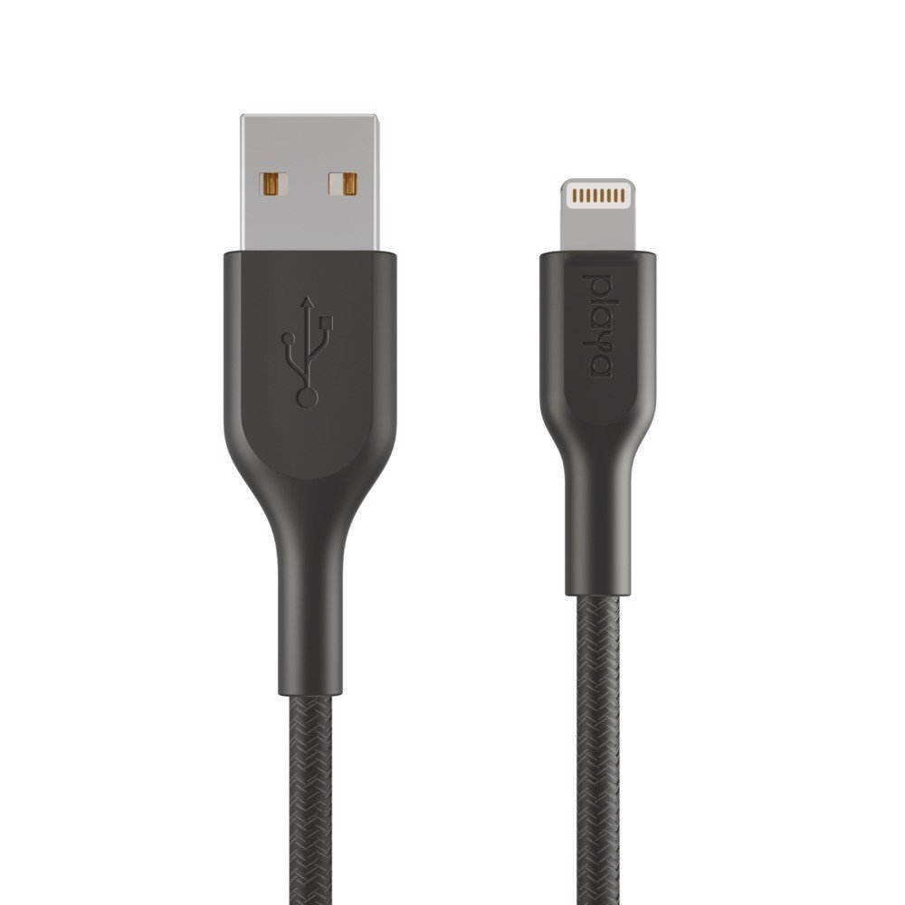 Cáp USB-A to Lightning Belkin Playa 12W vỏ dù 1M