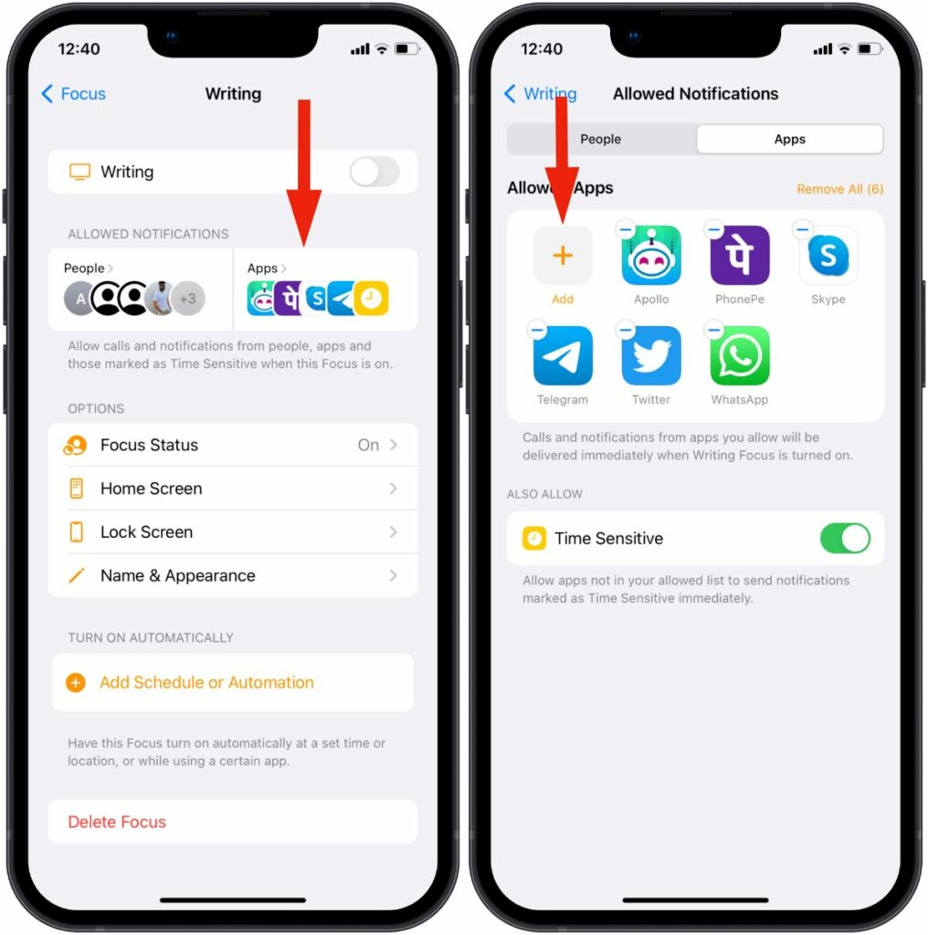 Tạo một ngoại lệ cho các ứng dụng yêu thích của bạn