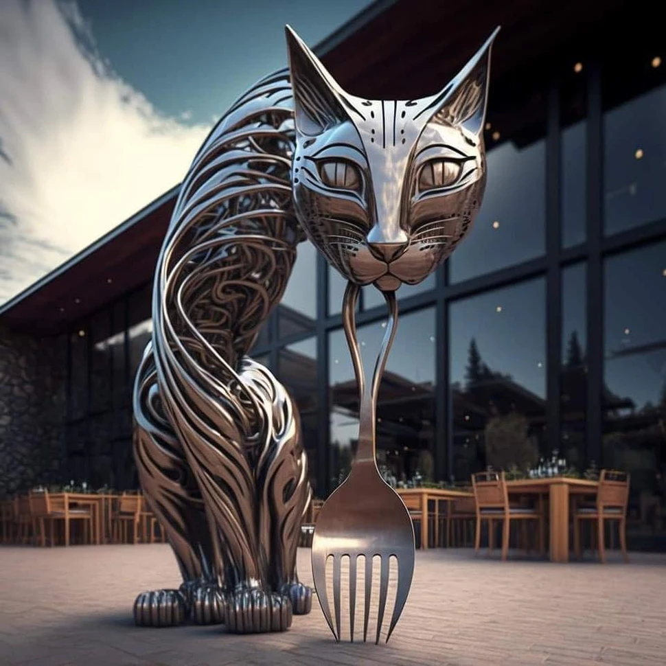 mèo AI vẽ rất đẹp