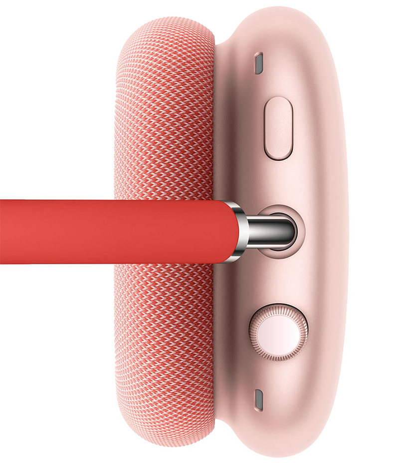 nút và núm điều chỉnh kỹ thuật số airpods max