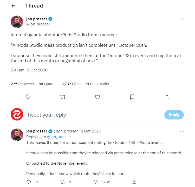 AirPods Studio có thể bị hoãn ra mắt cho đến tháng 11