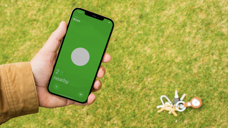 Tìm một AirTag gần đó là một trải nghiệm thú vị, mang tính tương tác. 