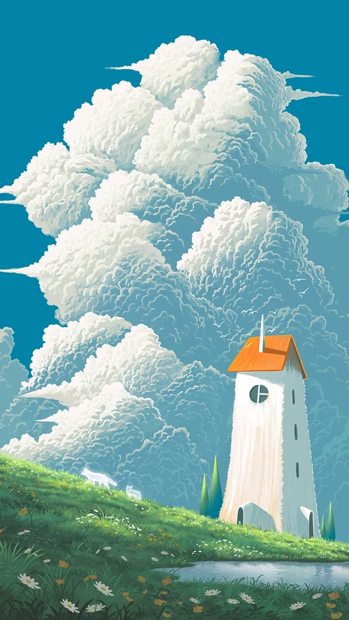 An nhiên với bộ hình nền đẹp Studio Ghibli anime