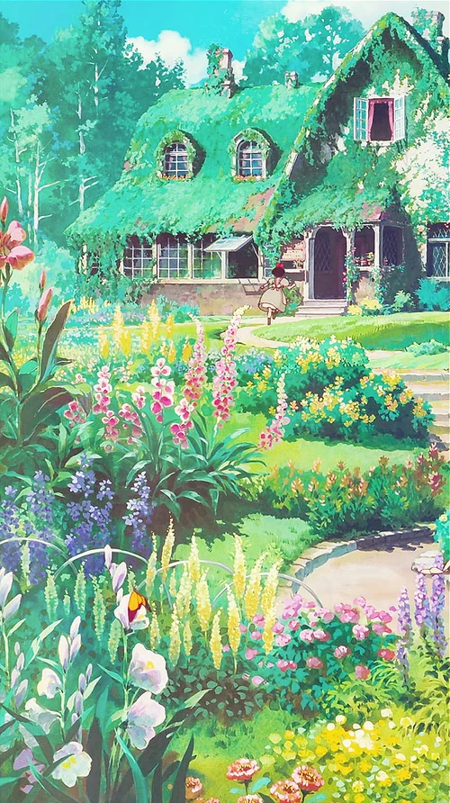An nhiên với bộ hình nền đẹp Studio Ghibli anime