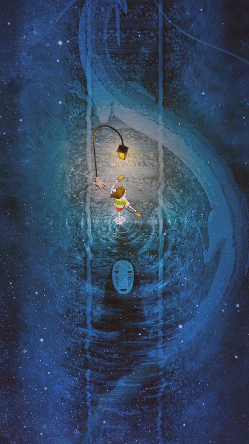 An nhiên với bộ hình nền đẹp Studio Ghibli anime