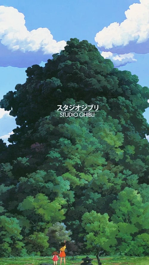 An nhiên với bộ hình nền đẹp Studio Ghibli anime