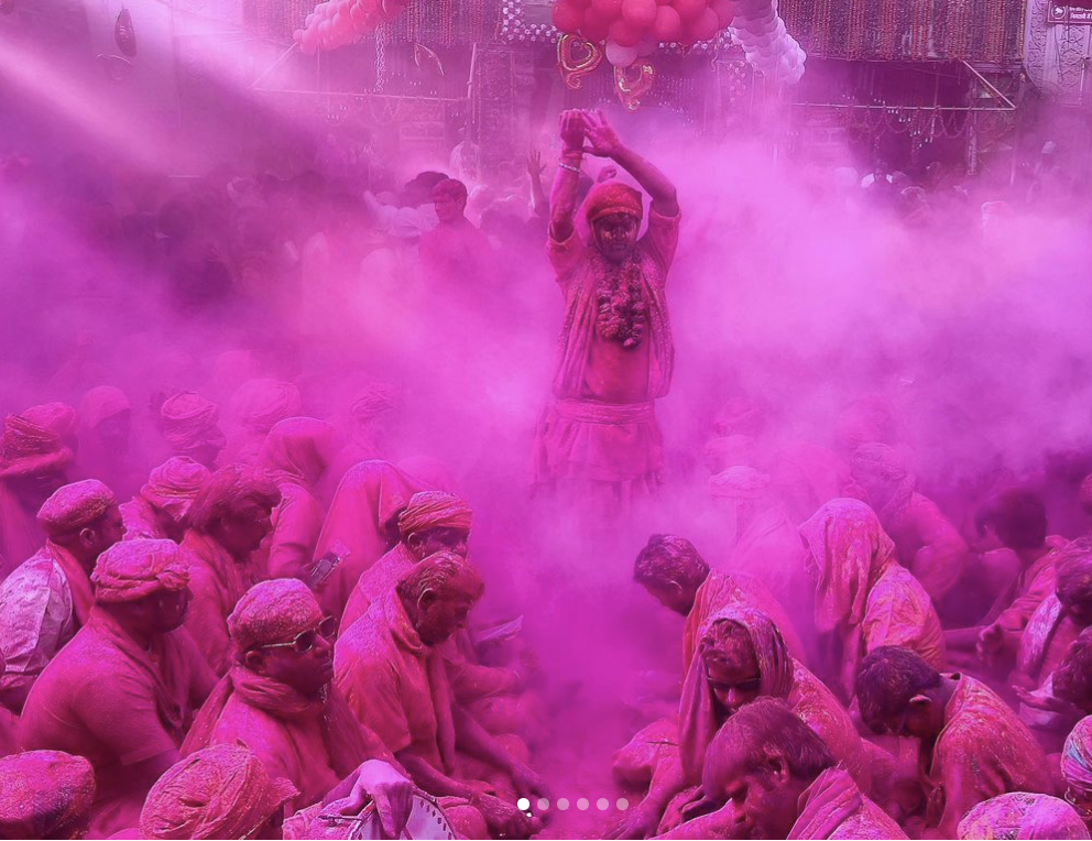Ảnh chụp lễ hội Holi ở Ấn Độ bằng iPhone 13 Pro Max