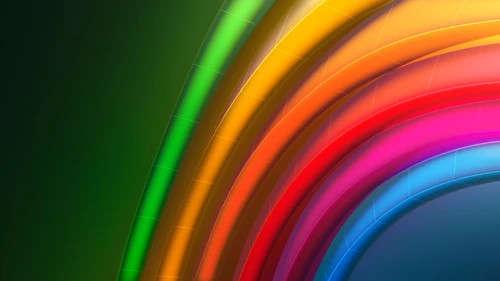 Ảnh nền Color Block style khơi sáng tạo cho iFan