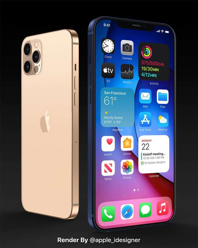 Chiêm ngưỡng thiết kế của iPhone 12 Pro trong loạt ảnh render mới nhất 