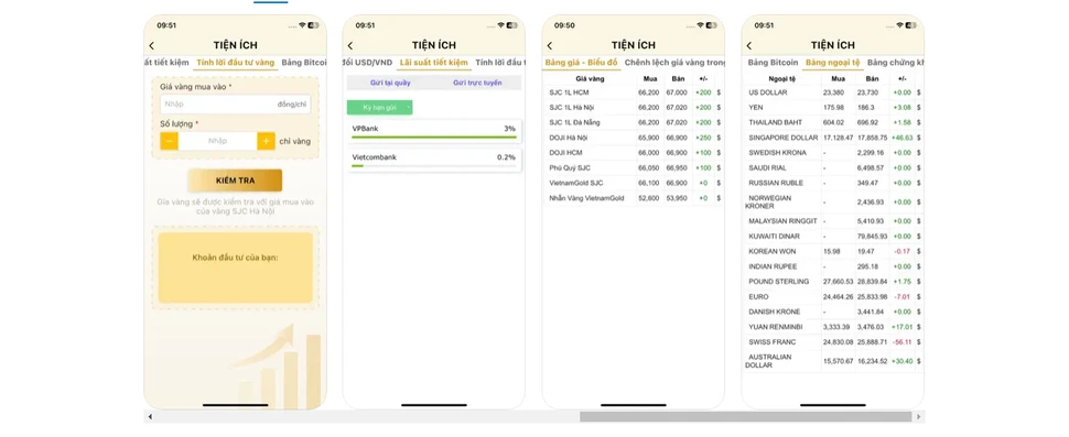 Đầu Tư Vàng: Nắm bắt cả thông tin thị trường tài chính trong tầm tay
