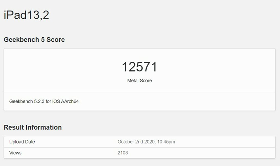 Apple A14 Bionic tiếp tục thể hiện sức mạnh với điểm GPU ấn tượng trên Geekbench