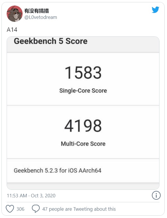 Apple A14 Bionic lộ điểm Geekbench khủng, bỏ xa các đối thủ Android