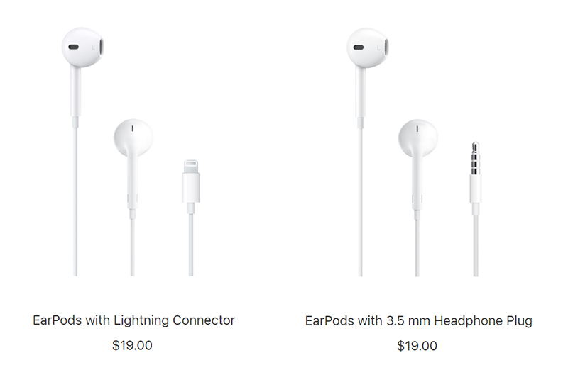 Apple bán đồng giá 19 USD cho phụ kiện sạc, cáp, tai nghe EarPods