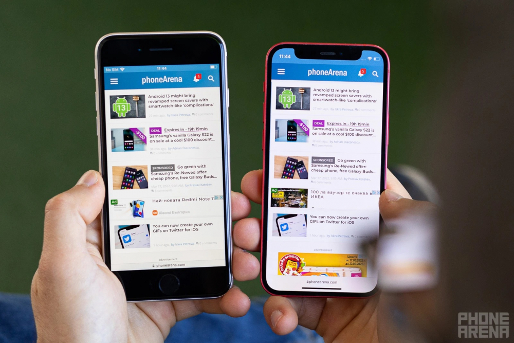 iPhone SE vs iPhone mini