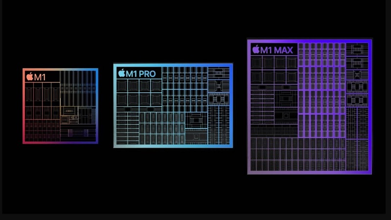 Điểm khác biệt về phần cứng giữa chip Apple M1 với chip Apple M1 Pro và M1 Max