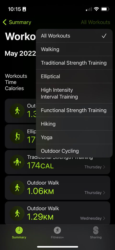 Cách tìm lượng calo hoạt động trong ứng dụng thể dục