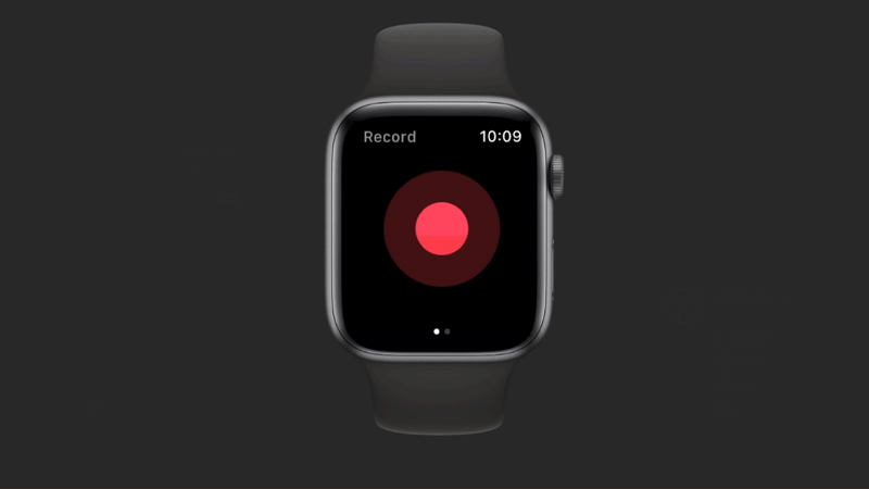 Just Press Record Apple Watch