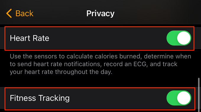 Khắc phục Apple Watch bị tụt pin nhanh bằng cách tắt các tính năng theo dõi sức khoẻ