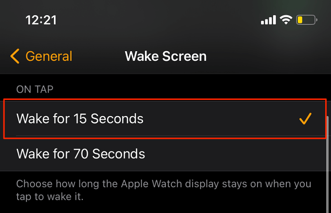 Khắc phục Apple Watch bị tụt pin nhanh bằng cách giảm thời gian đánh thức