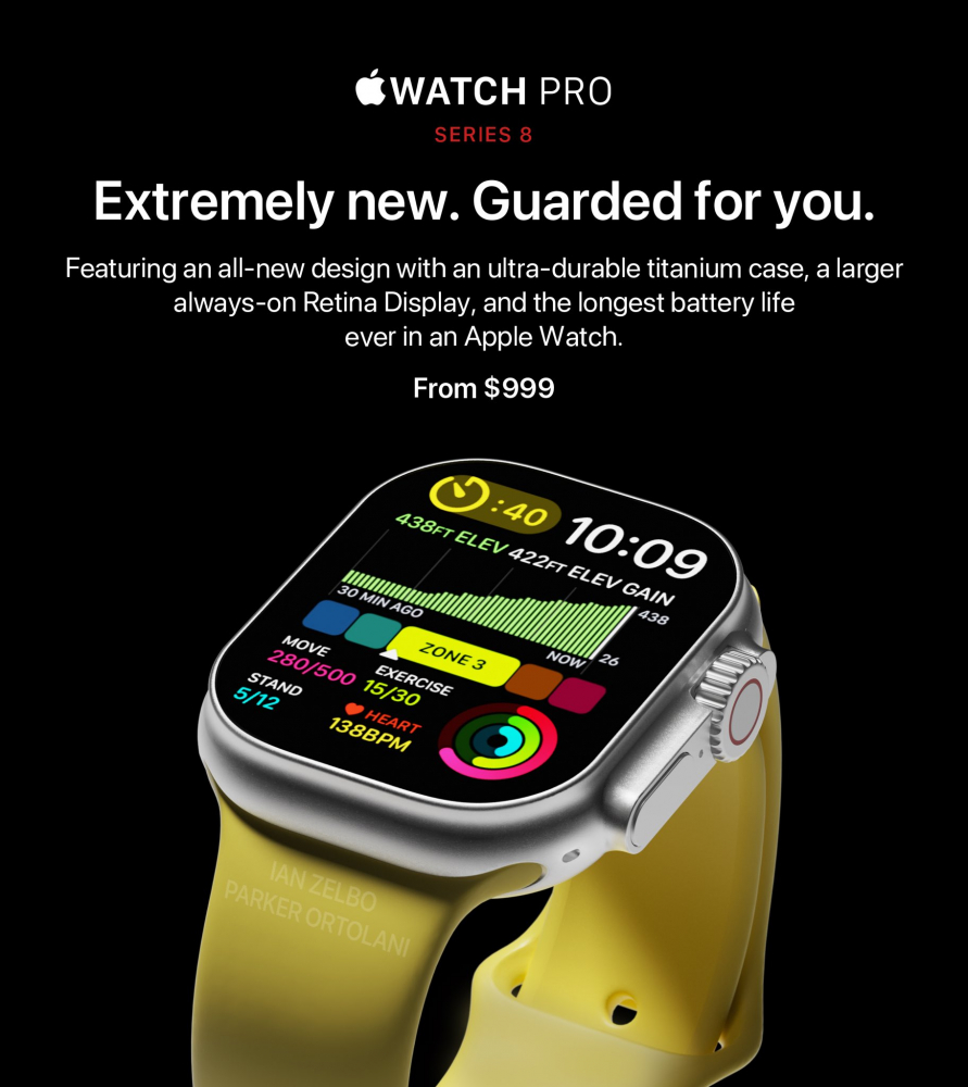 Concept Apple Watch Pro