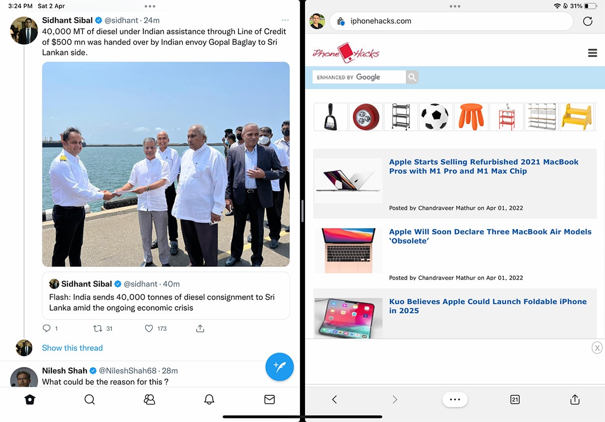 Sử dụng Chế độ xem phân tách