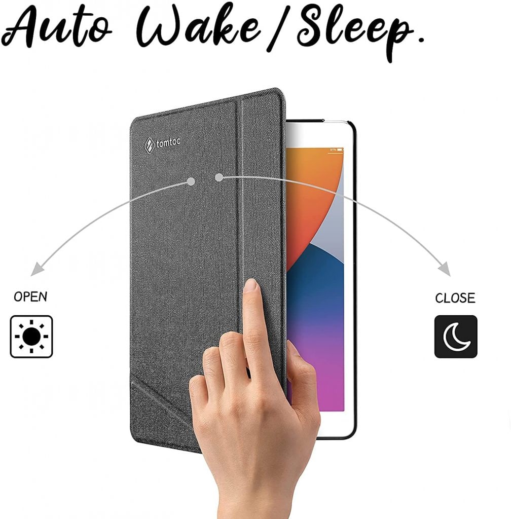 Bao da iPad 10.2inch Vertical Tomtoc ( USA )