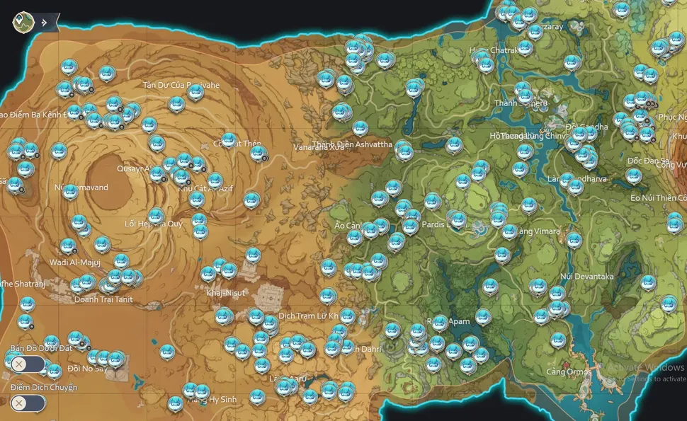 Genshin Impact nguyên liệu Baishu