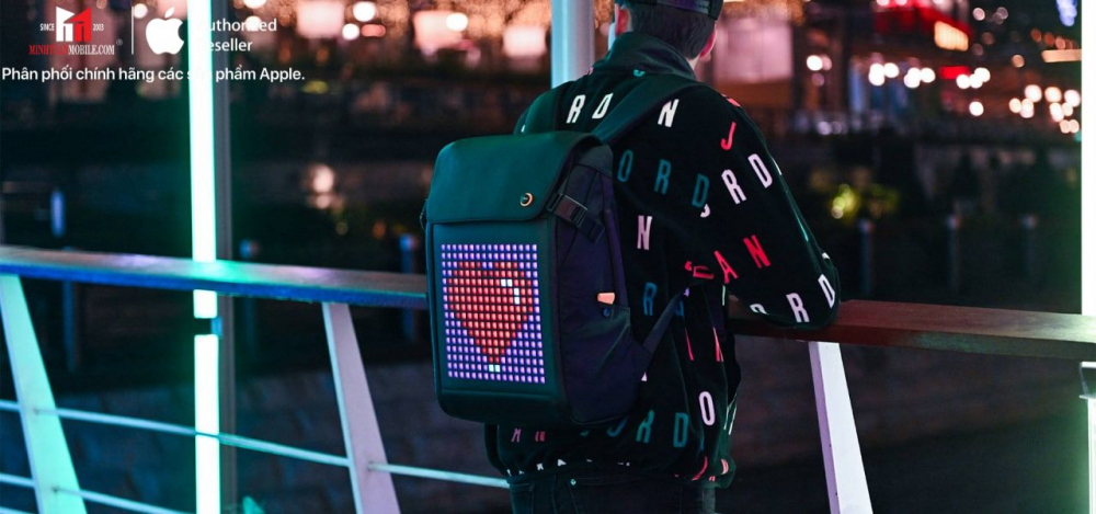 Balo màn hình LED Divoom Pixoo Backpack-M