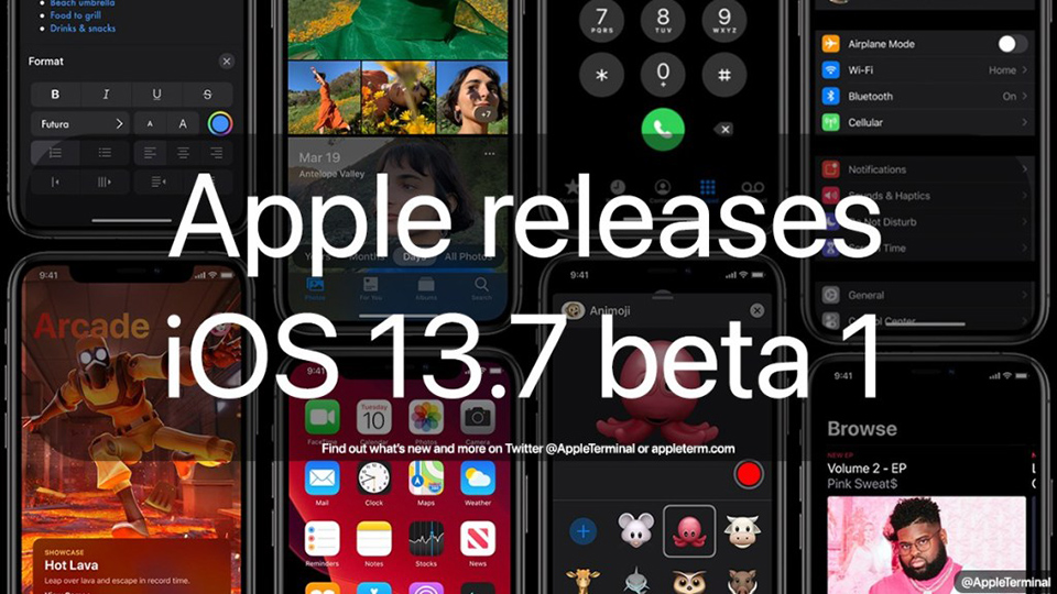 Bản beta đầu tiên của iOS/iPadOS 13.7 để nâng cấp tính năng thông báo lây nhiễm Covid-19