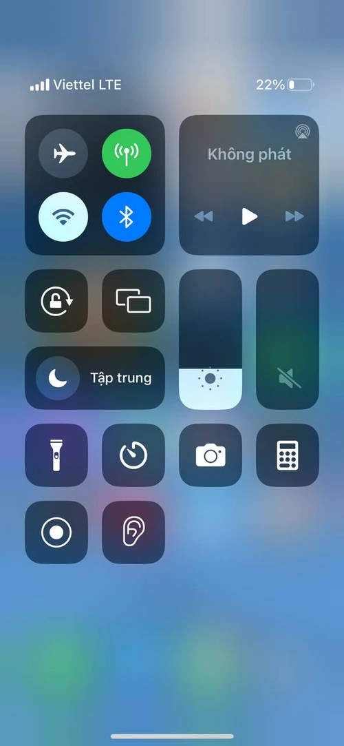 Wi-Fi, Bluetooth và AirDrop đều tiêu thụ điện năng khi sử dụng